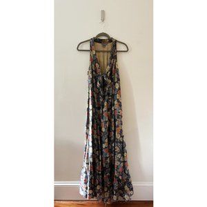 Anthropologie Floral Maxi